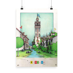 Giralda de Sevilla - Print Riccardo Rossi 2022