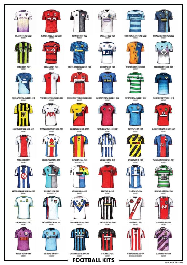 Football kit poster -Preview